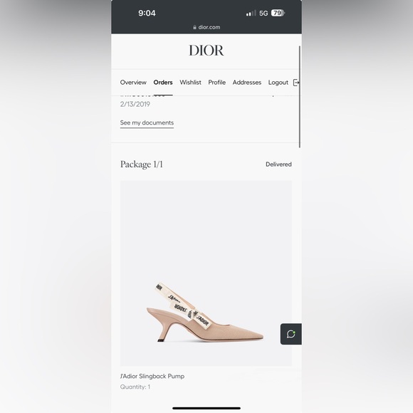 DIOR KITTEN HEELS - Picture 11 of 11